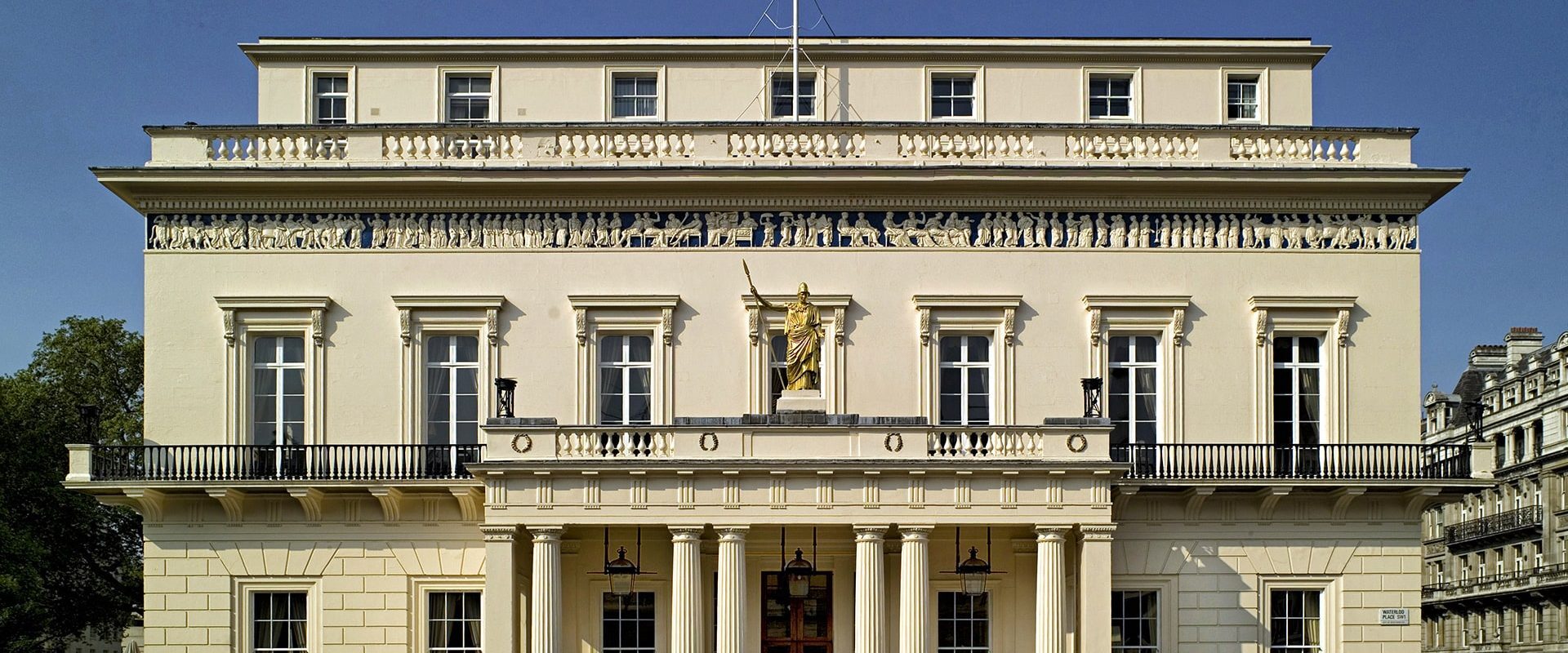 Front external view of Athenaeum Club building