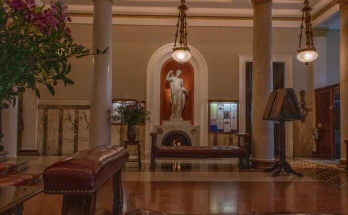 Club entrance hall