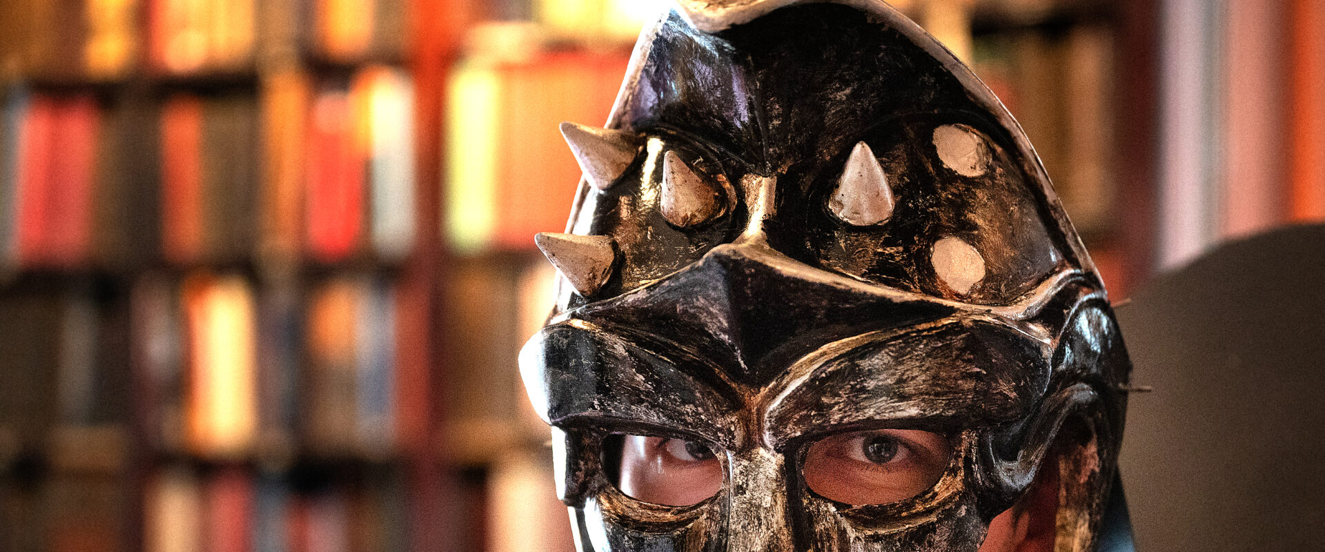 Performer in Don Giovanni mask